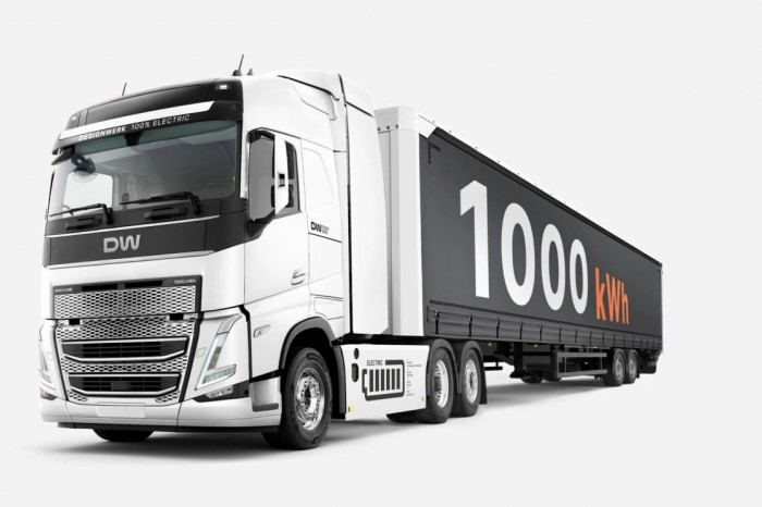 Swiss manufacturer says it is 1st to bring 1000 kWh e-truck to market